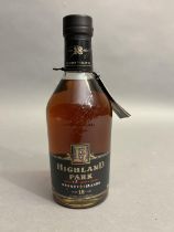 HIGHLAND PARK Orkney Single Malt Whisky 18 years old, 1 Bottle 43% bottled 1990's