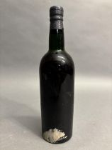 SANDEMAN 1955 VINTAGE PORT, UK Bottled by John Harvey, Bristol, 1 bottle, level top shoulder