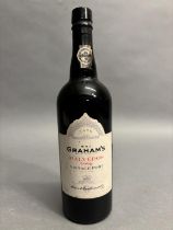 GRAHAM'S MALVEDOS VINTAGE PORT 1996, 1 bottle, level low neck