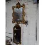 Two Mid 20thc Gilt Framed Wall Mirrors