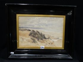 T.A.D Wills, Watercolour, Anglesey Beach Scene, Signed & Dated 19th June 09, 9.5” x 13”