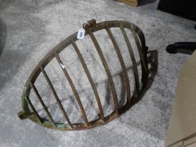 A Cast Iron Wall Mounted Hay Rack