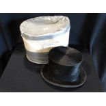 A Vintage Top Hat By Woodrow Of Manchester