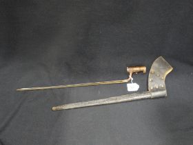 A Socket Bayonet, Possibly Martini Henry