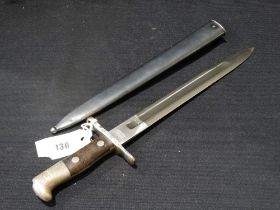 A Schmidt Rubin Swiss Knife Bayonet