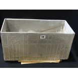 An Arts & Crafts Pattern Ice Trough, 18" Across