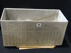 An Arts & Crafts Pattern Ice Trough, 18" Across