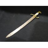 A Brass Hilt Short Sword