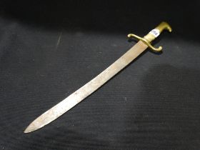 A Brass Hilt Short Sword