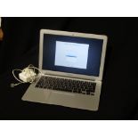 An Apple Mac Book Air