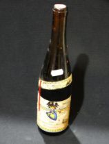 A Bottle Of 1949 Gauodernheimer Petersberg Wine