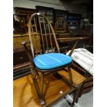 An Ercol Childs Size Spindle Backed Rocking Chair