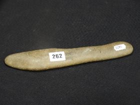 A Possibly Prehistoric Stone Club, 11"