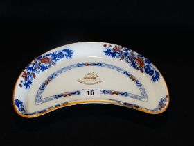 A Copeland & Sons Transfer Decorated Salad Plate For The Sail Ship Brighton