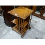 An Edwardian Revolving Bookcase