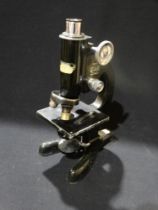 A Mid Century Cased Beck Of London Laboratory Microscope