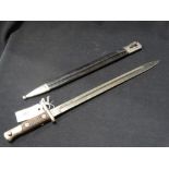 A 1st World War Spanish Mauser Bayonet