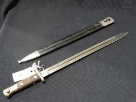 A 1st World War Spanish Mauser Bayonet