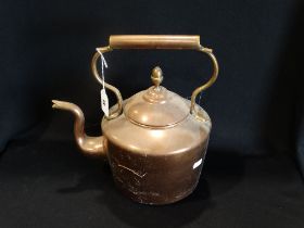 An Antique Copper Kettle