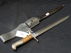 A Schmidt Rubin Rifle Bayonet