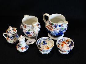 A Group Of Gaudy Welsh Pottery (6)