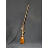 A Circa 1900 Nickel Plated .177 Gem Air Rifle