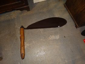 A Large Size Antique Hay Knife