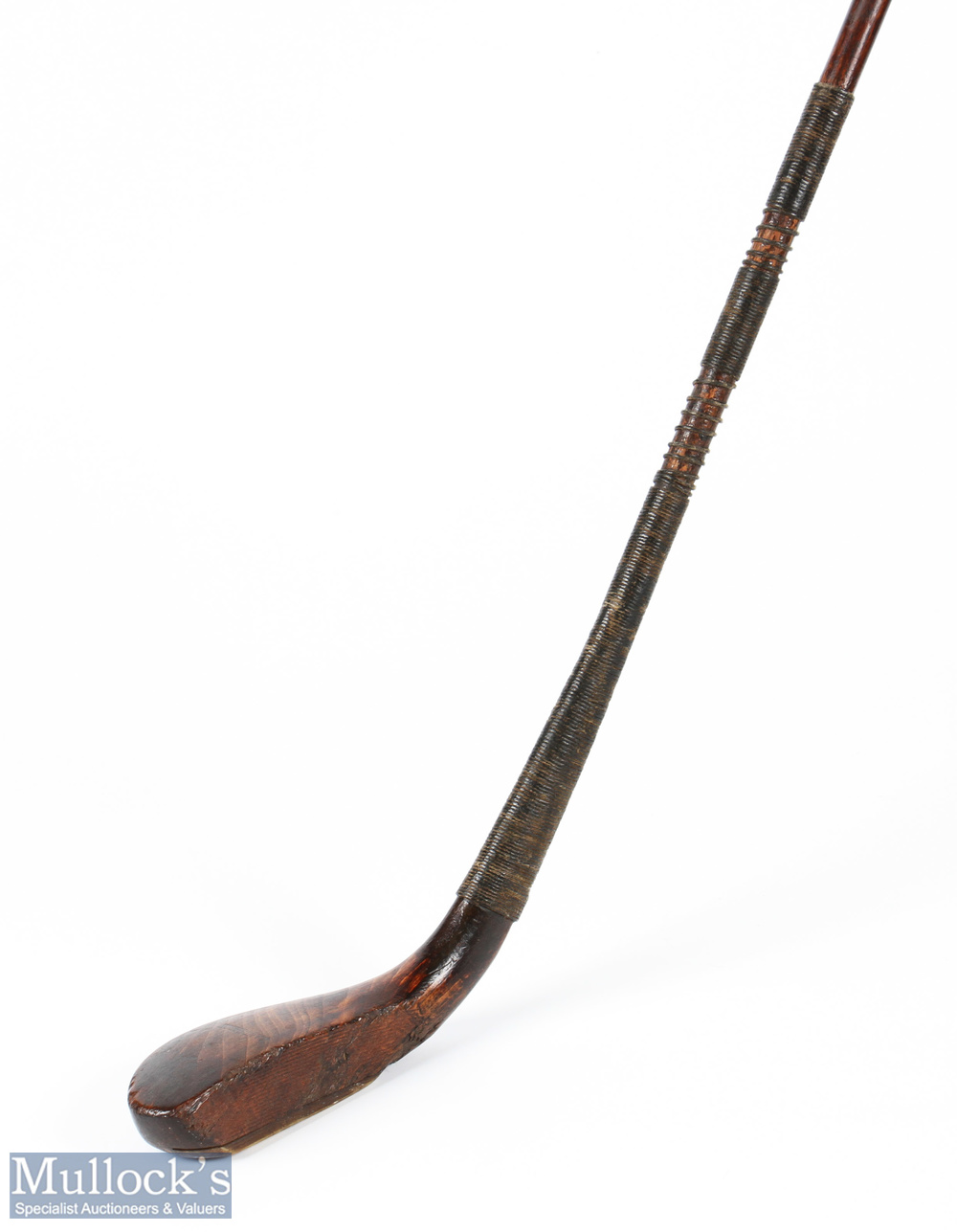 J Anderson St Andrews longnose play club c1875 - head measures 5 5/8" x 1.5/8" x 1" deep - 11" - Image 2 of 7