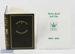 Rare 1981 Ryder Cup Walton Heath Presentation ltd ed copy Bernard Darwin "James Braid" Book and Club