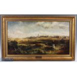 J G H Spindler (Exh.1880-1907) RA & RSA, titled "St Andrews 1898" giclee on canvass signed Jas G H