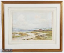 H Percy Heard - RBA, RA, Walker Gallery (1866-1940) - "West Appledore from The Golf Links Westward