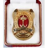 2012 Official Ryder Cup Presentation Gilt Embossed and Engraved Players/Official Money Clip - played