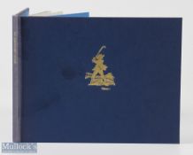 David Hamilton signed ltd ed. early golf book - "Early Golf at St Andrews" publ'd in 1986 no. 125/