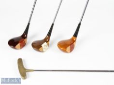 Harry Busson Master Craftsman Golf Club Maker Walton Heath selection of signature handmade golf