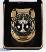 2015 Official PGA Cup Silver Plated Money Clip - played at The Cordevalle Golf Club USA and