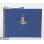 David Hamilton signed - "Early Golf at St Andrews" publ'd in 1987 no. 242/350 ltd ed copies, blue