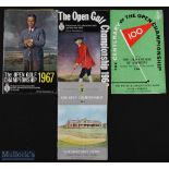 1960-1967 The Open Golf Championship Programmes, with 1960 Centenary programme, 1962 Old Troon