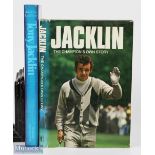 Tony Jacklin signed golf books (2) - "Jacklin - The Champion's Own Story" 1st ed 1970 and signed