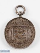 1907 PGA Scotland v England silver medal awarded to 'C R Smith' engraved to reverse, obv; central