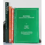 Collection of David Stirk's Signed Golf Books (4) - rare "Putting - The Essential, Gentle Art" 1st