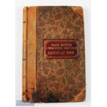 North British & Mercantile Golf Club Handicap Book from 1926-1963 - in the original half leather and