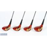 Tommy Armour 'Silver Scot 1986 Tour' persimmon woods (4) features 1, 3, 4 and 5 examples, with