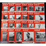 1964 Golf Illustrated Weekly magazines (24) - 4x January; 2x February; 2x March; 5x April; 2x May;