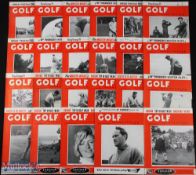 1964 Golf Illustrated Weekly magazines (24) - 4x January; 2x February; 2x March; 5x April; 2x May;