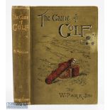 W Park Jnr -"The Game of Golf" 2nd ed 1896 ( first publ'd 1896) original decorative pictorial