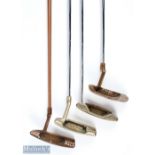 Ping putter selection (4) features Ping Karsten B60 putter 34", a Ping PAL4 BeCu Karsten putter with