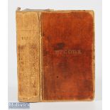 1832 Edinburgh Almanack publ'd by Oliver & Boyd Edinburgh - in the original leather tan boards