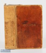 1832 Edinburgh Almanack publ'd by Oliver & Boyd Edinburgh - in the original leather tan boards