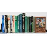 Golf Novels, a good selection to include the golf omnibus P G Wodehouse 1973, Fore the Best of