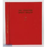 Golf Collectors Society (USA) Special Bound Volume of the "Society Bulletin" from 1980 to 1982 -